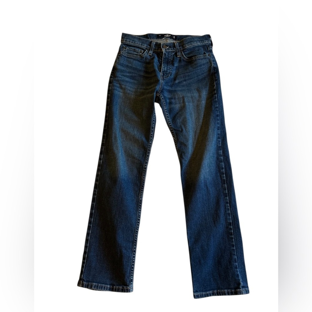Hollister Women's Indigo Straight Leg Jeans